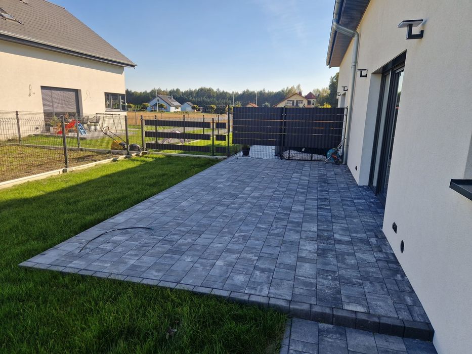 Nowy dom w zabudowie bliźniaczej 132m2 Osiedle Chabrowa / Fiołkowa