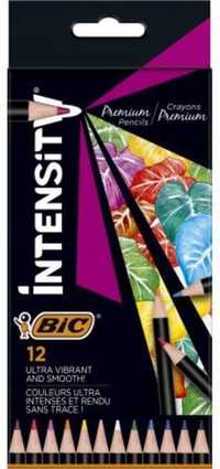 Kredki Ołówkowe Inensity Premium 12 Kolorów Bic