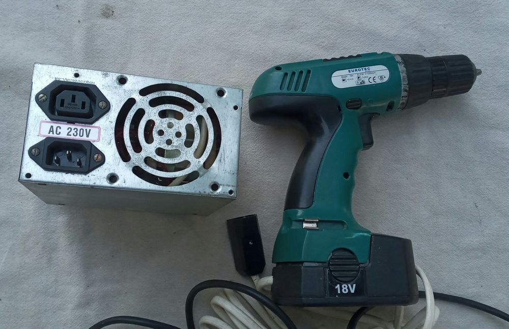 Шуруповерт евротек.