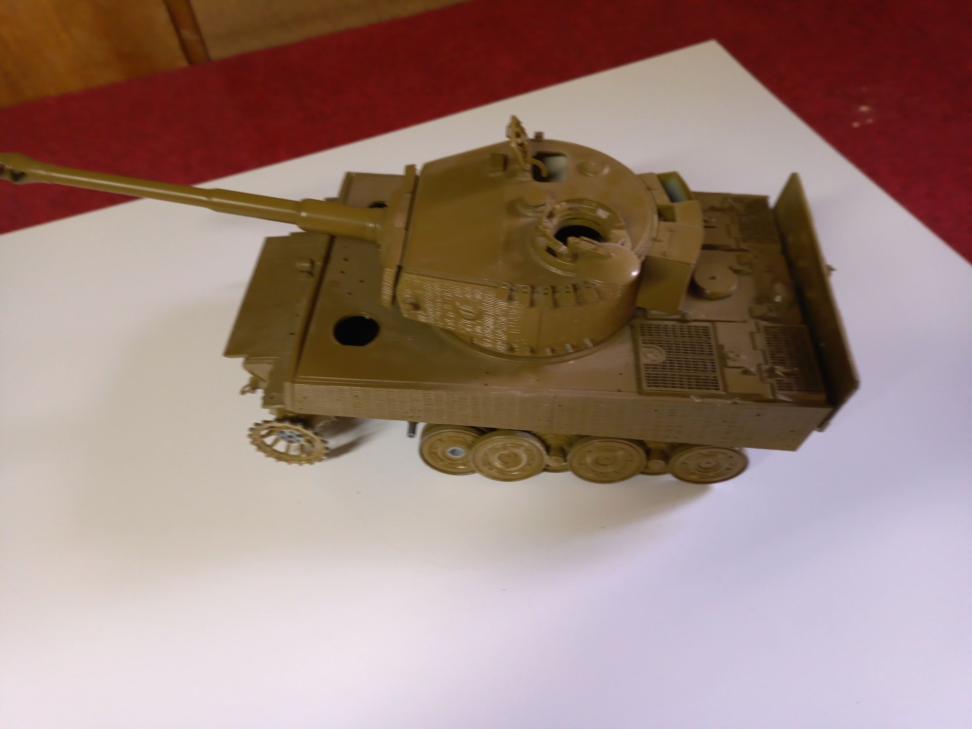 Model czołgu tygrys 1 skala 1:16