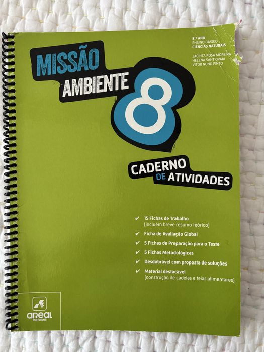 Cadernos de actividades do 7.o, 8.o e 9.o ano. Novos