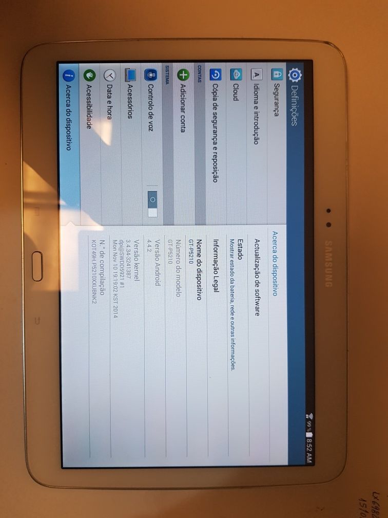 Samsung tab 3 10.1 5210