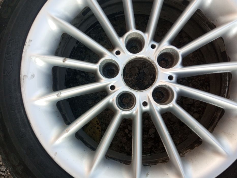 Розбірка титанові диски R16, розболтовка 5/120 до Volkswagen T5, BMW