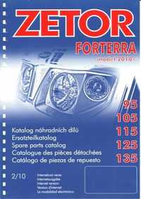 Katalog części ZETOR FORTERRA 95,105,115,125,135
