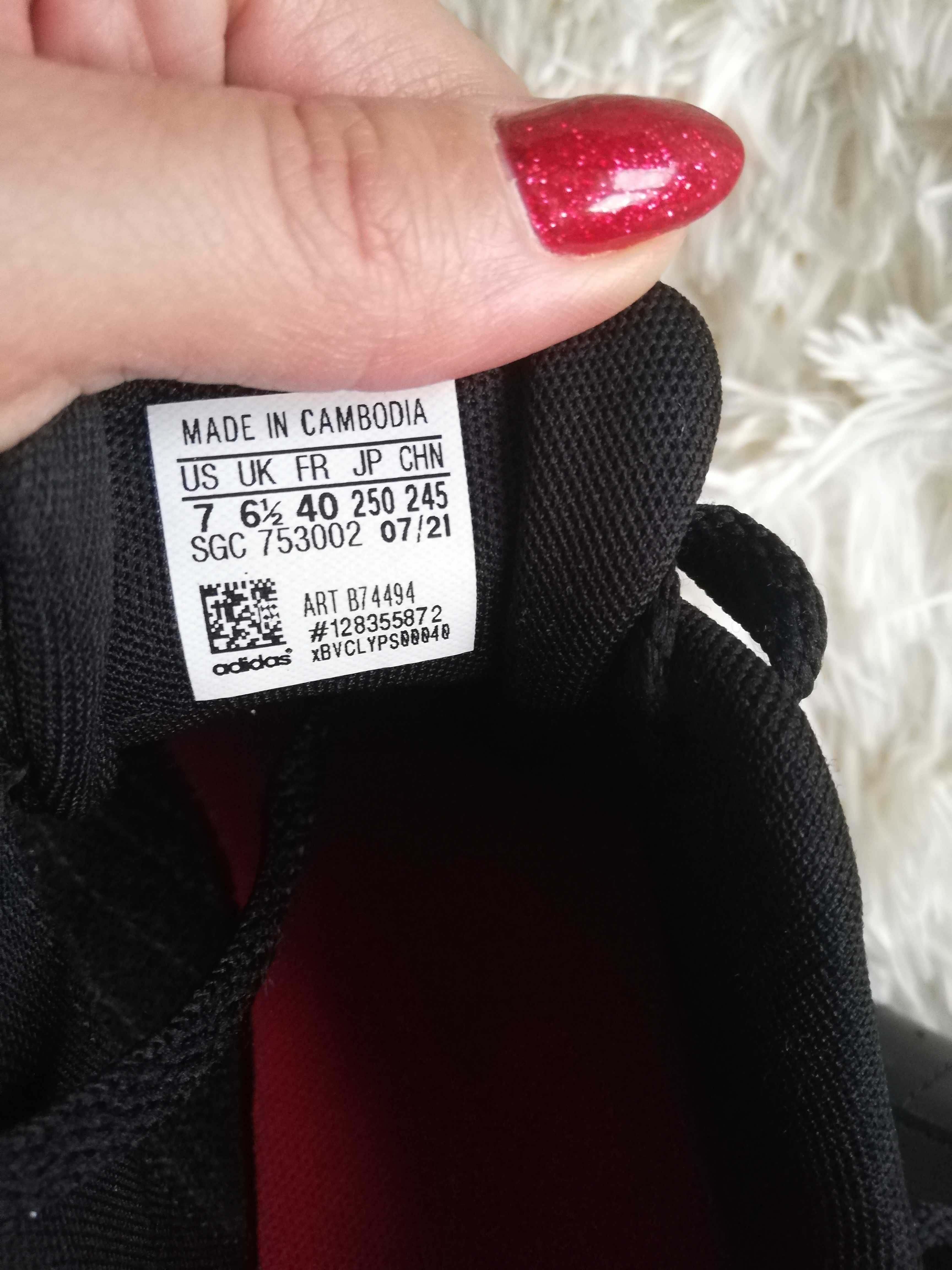 buty Adidas 40 B74494 buty adidas 40 czarne skóra