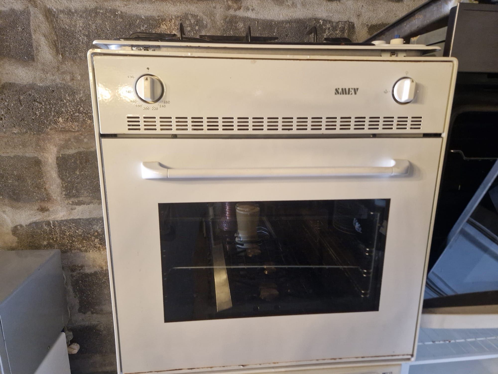 Vendo forno com placa