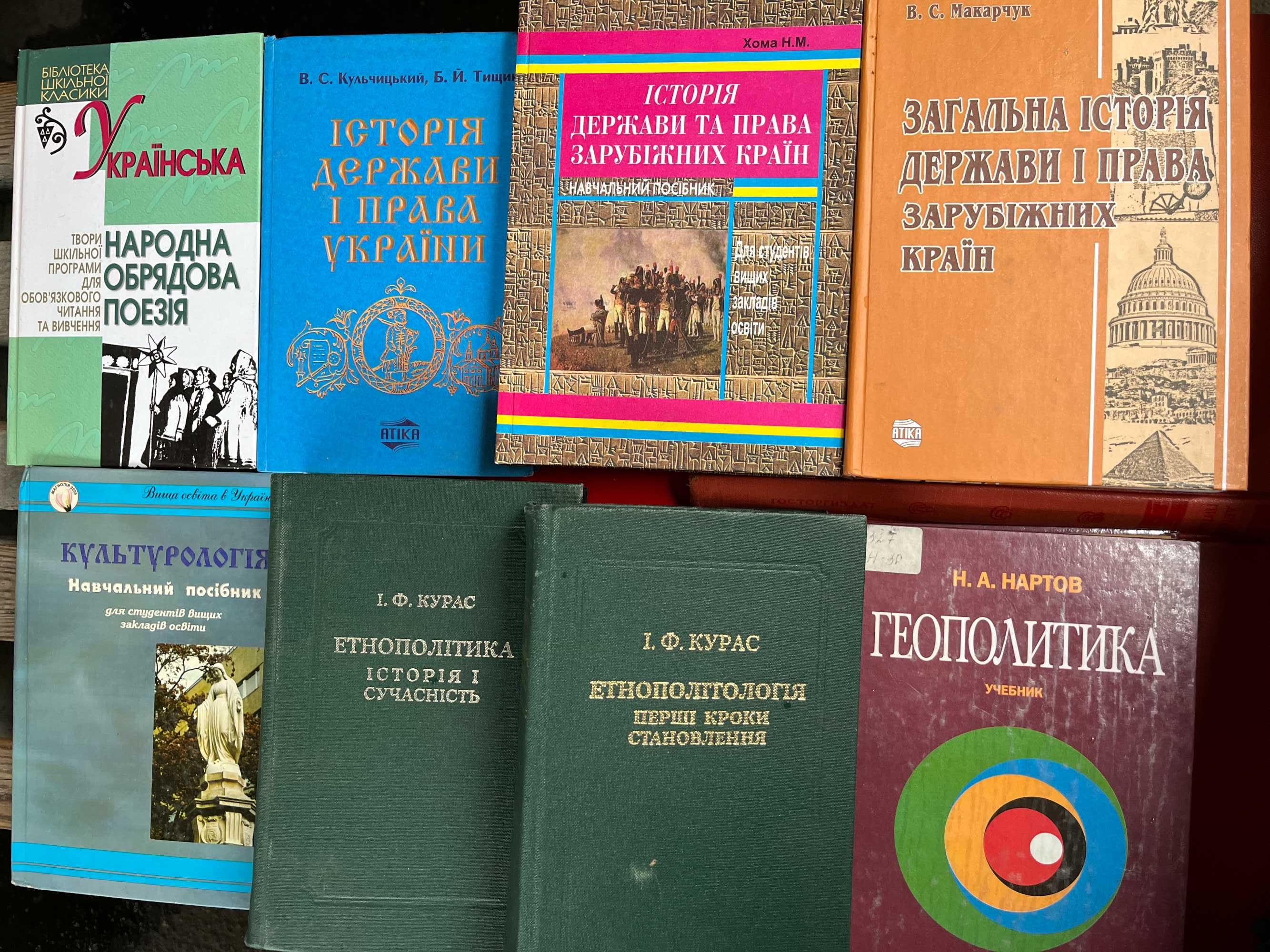 Укр нар поєзія.Історія держ і права України та зар країн,Єтнополітика