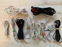 Przewód kabel telefoniczny RJ 4 PIN oraz 8 PIN cena za całość