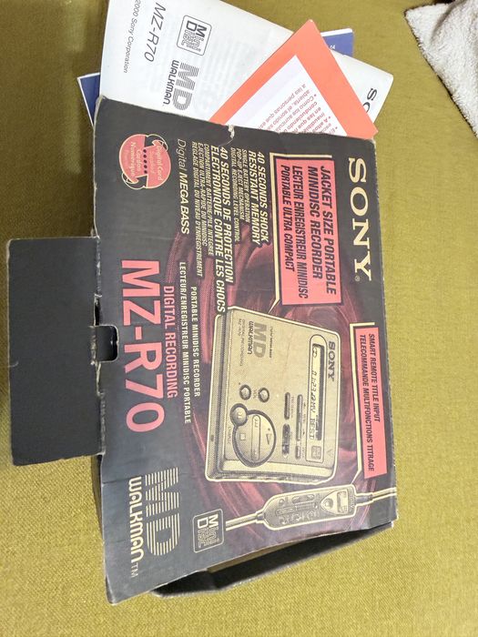 Minidisc Sony MZ-R70