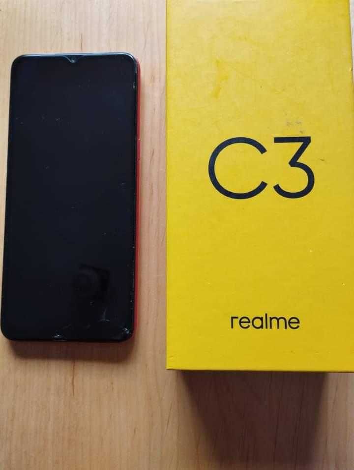 Realme C3, б/у телефон 3/64