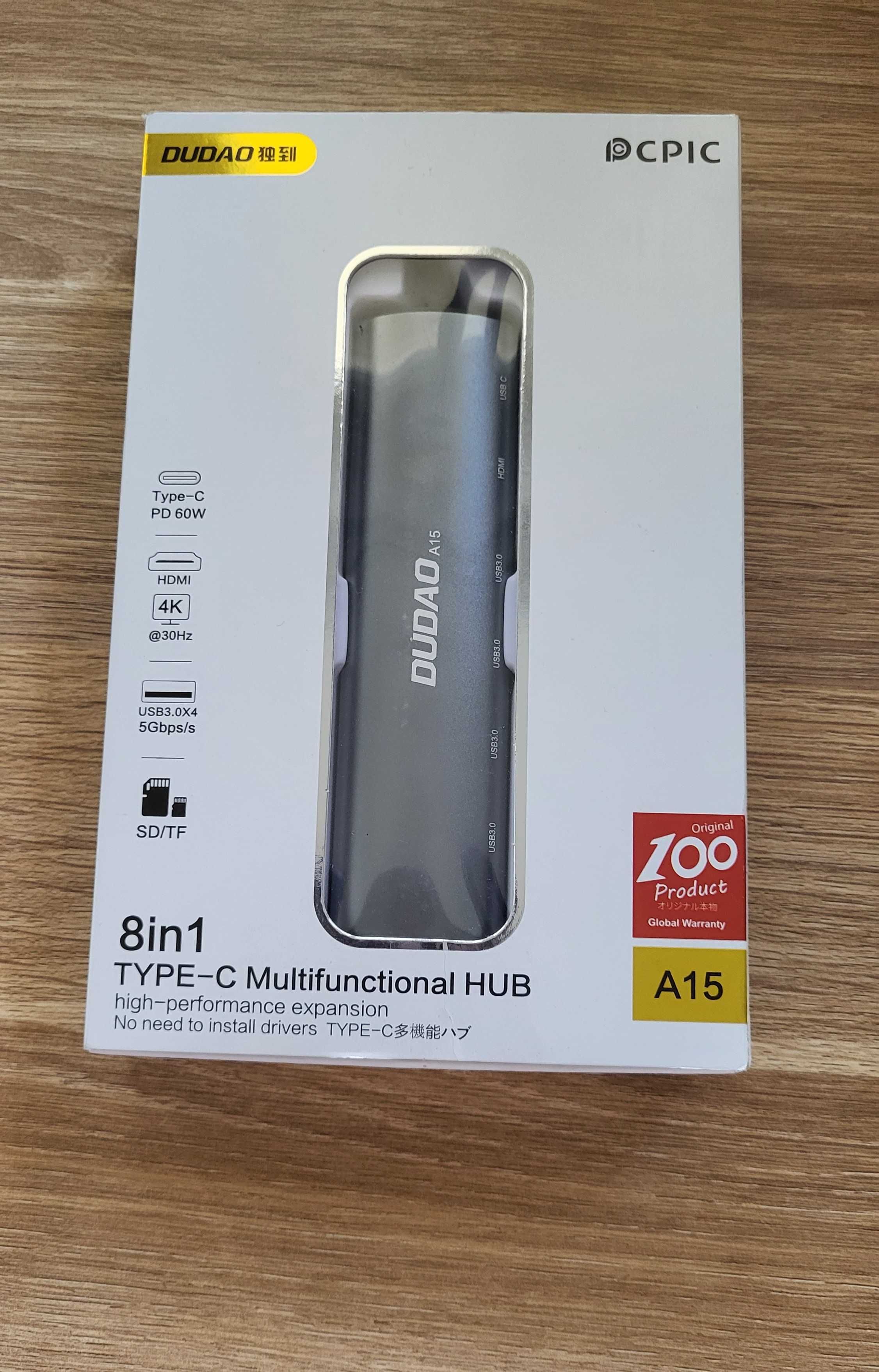 HUB USB z czytnikiem kart