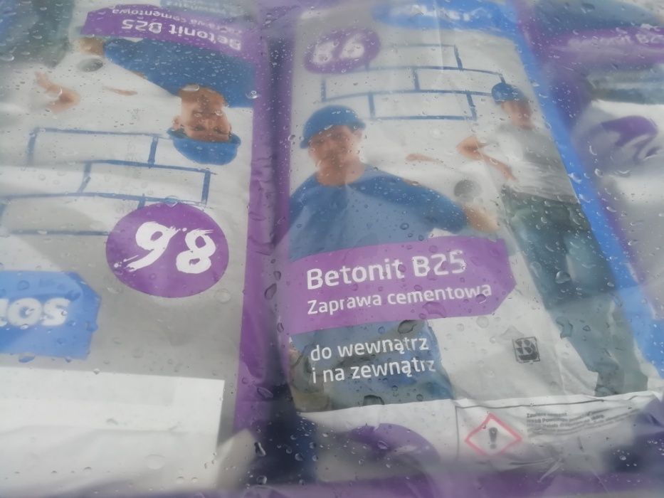 Beton w workach BETONIT B25 opakowanie 25 kg