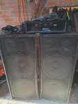 JBL sf25 2x500 plus Jolly Roger 2x1000