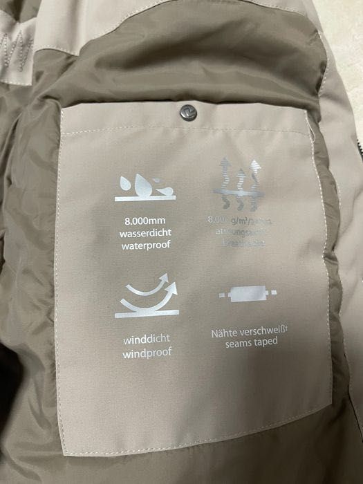 Зимова парка темно синя сіра  пуховик куртка на 14-16 років Northland