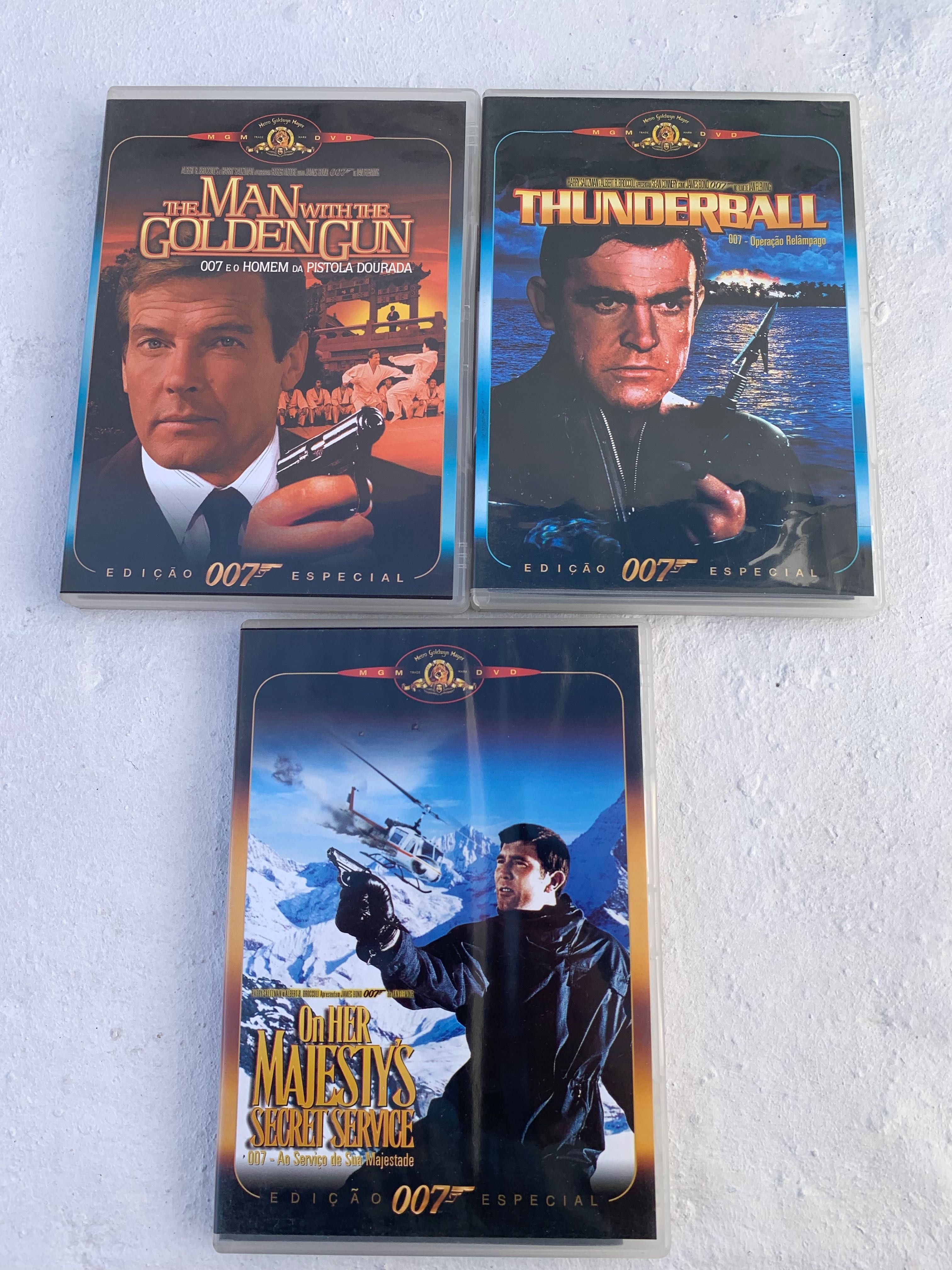 3 DVD James Bond