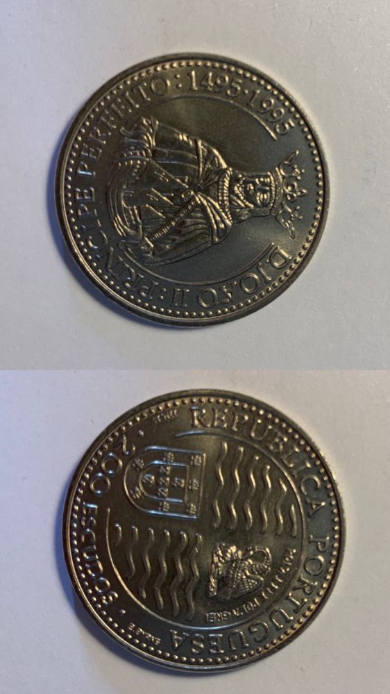 Moedas de 200 escudos