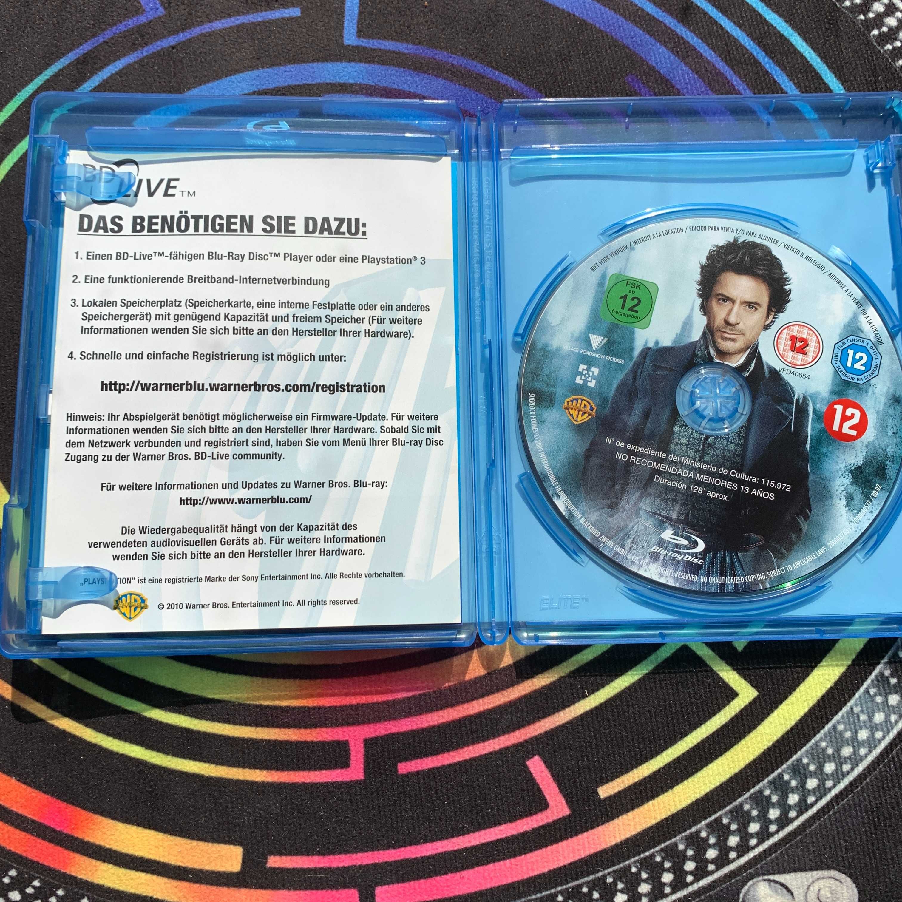 Blu ray Guy Ritchie - Sherlock Holmes  (EN) та інші