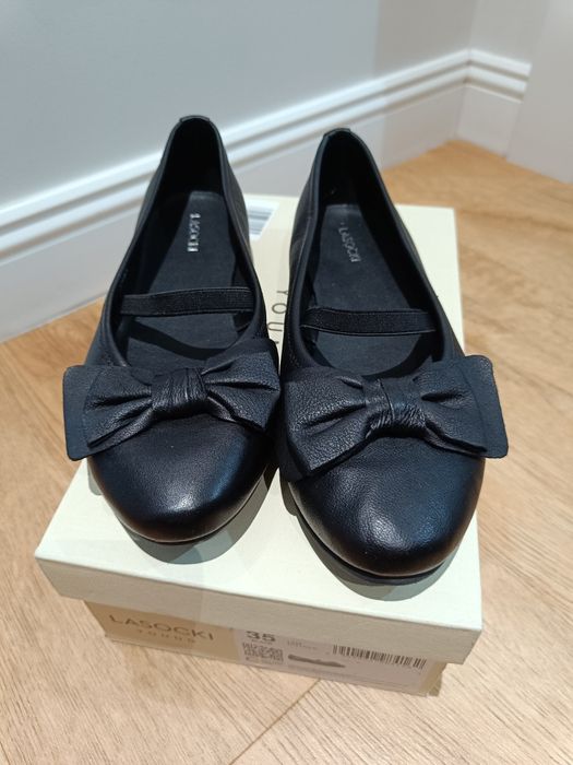 Czarne baleriny Lasocki young r. 35