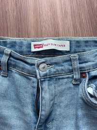 Spodnie Jeans Levi's 512 Slim Taper  jak nowe  -  wzrost 176 cm