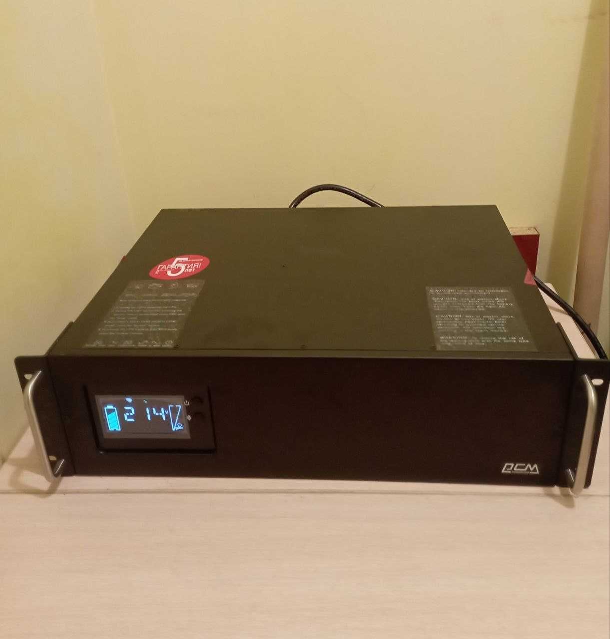 Джерело безперебійного живлення Powercom KIN-2200AP RM