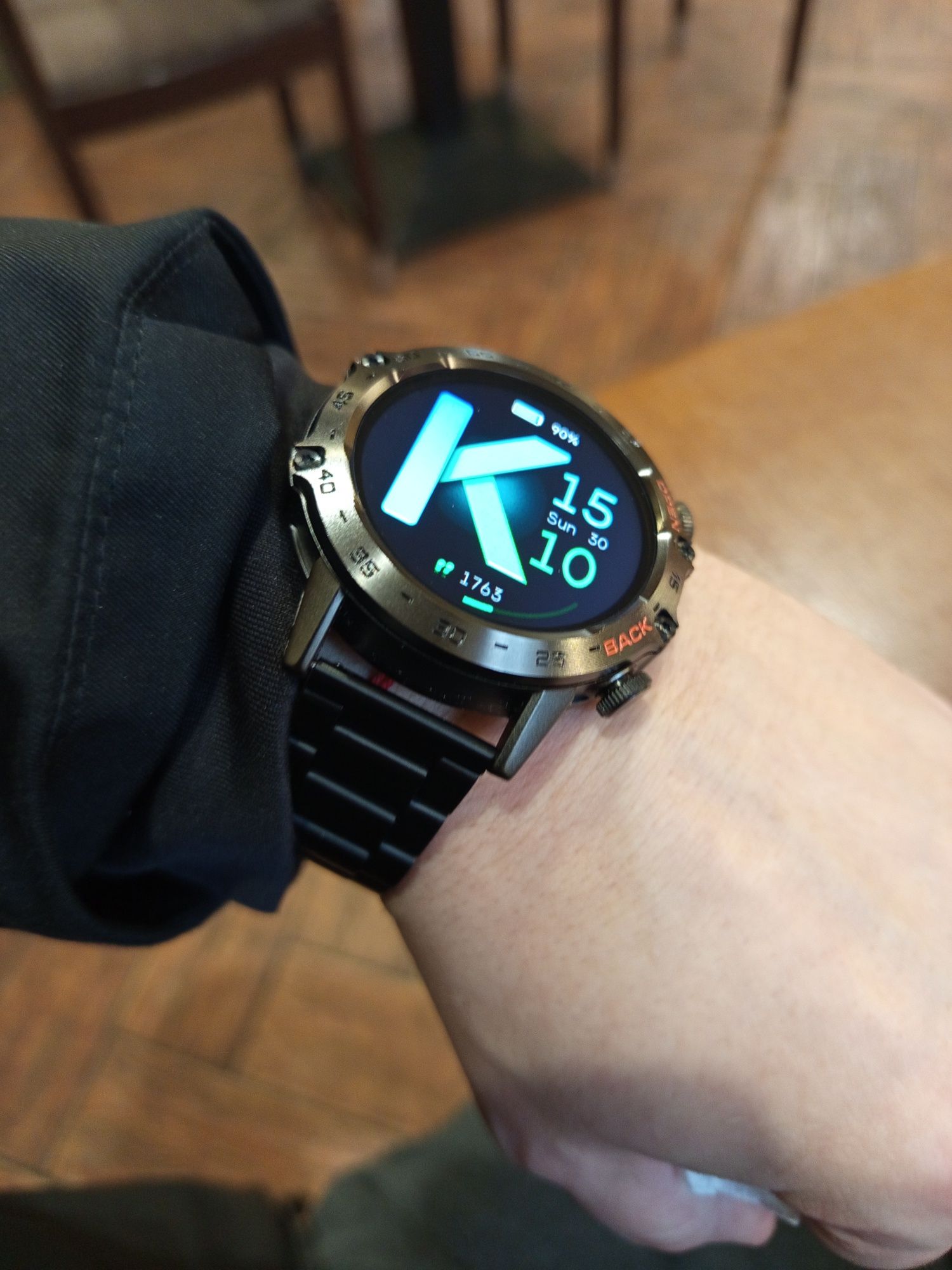 Смарт часы Smart watch стальной противоударный корпус