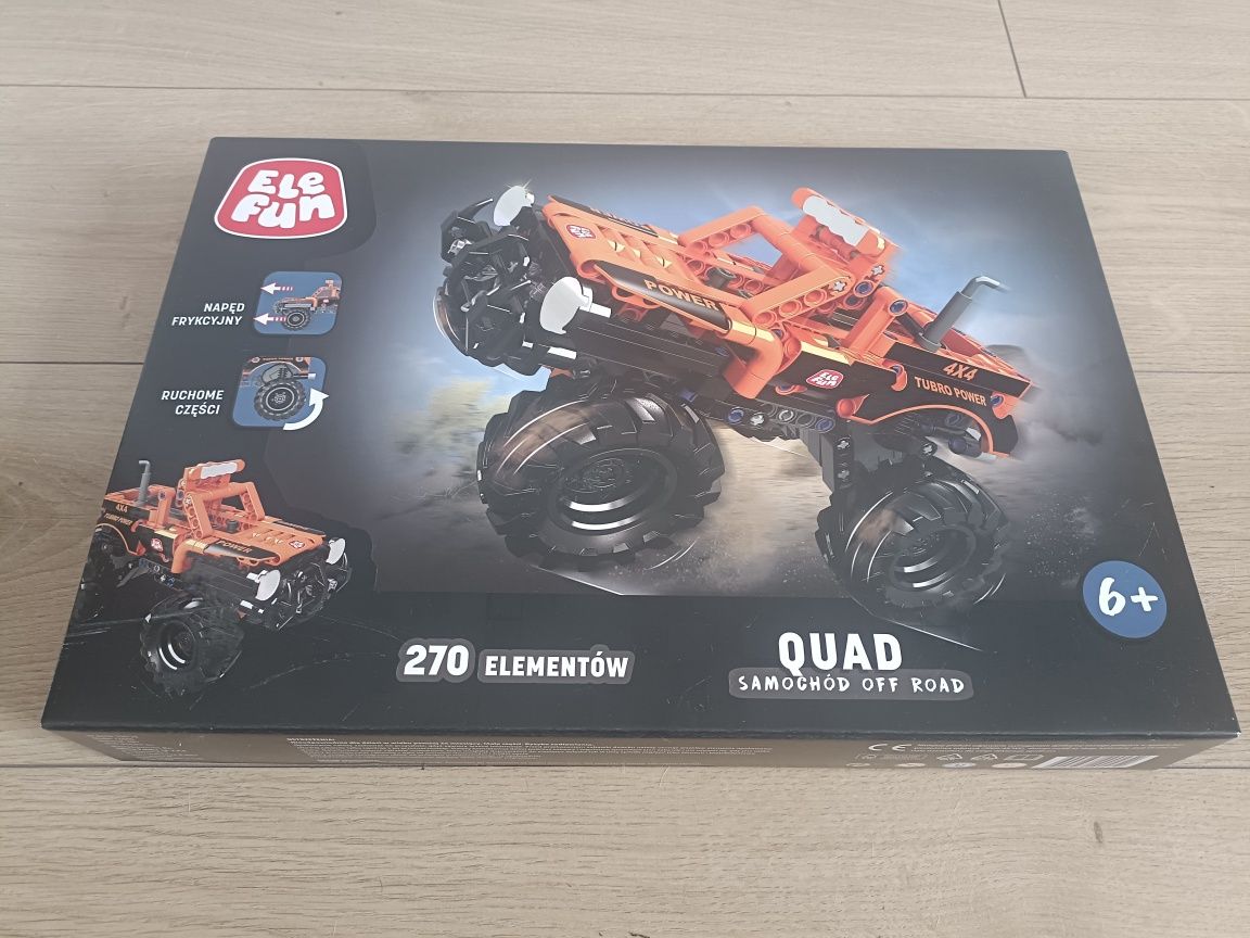 Duży zestaw nowych Klocków - QUAD 
Kompatybilne z LEGO