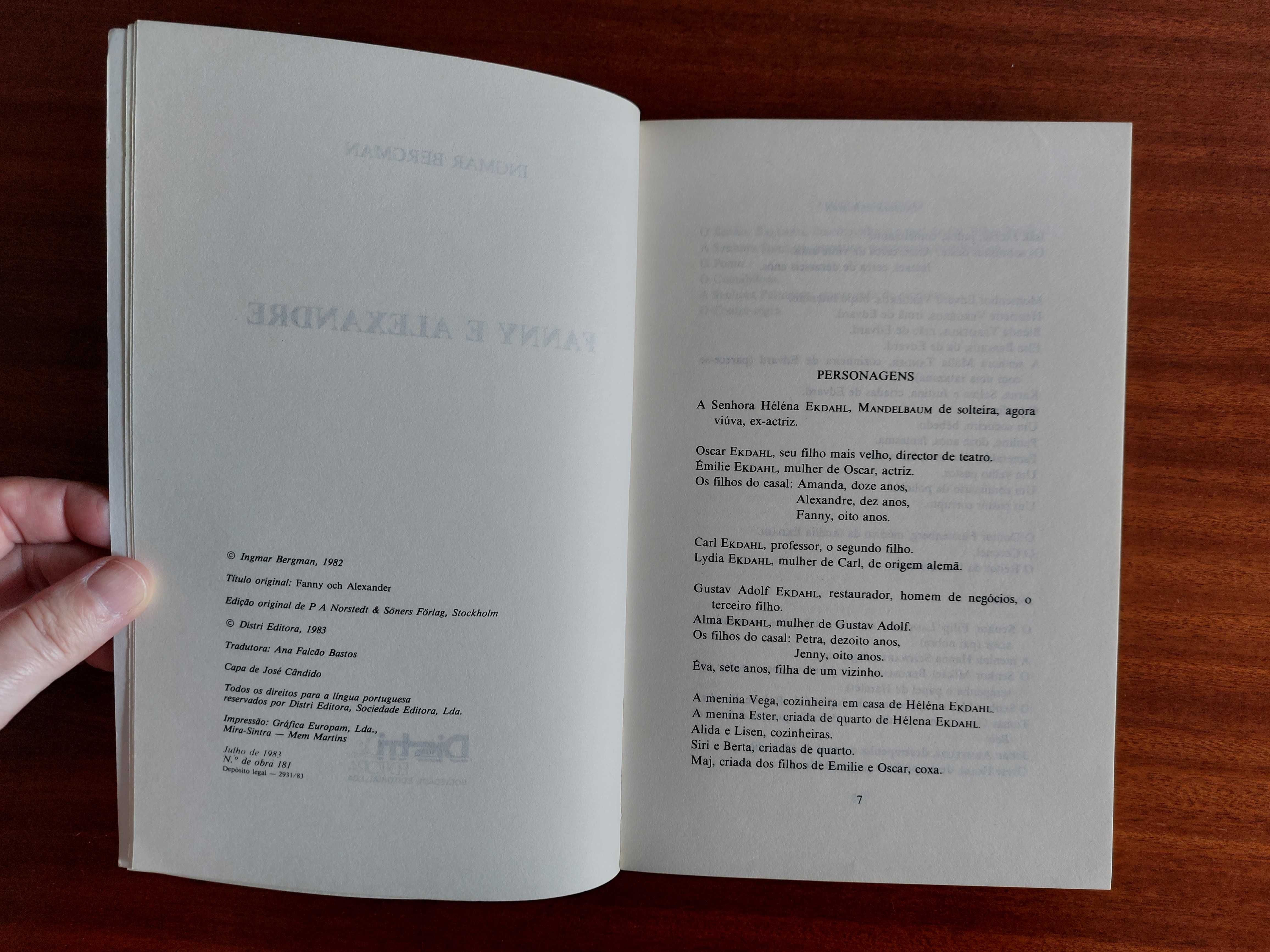 Livro Fanny e Alexander - Ingmar Bergman