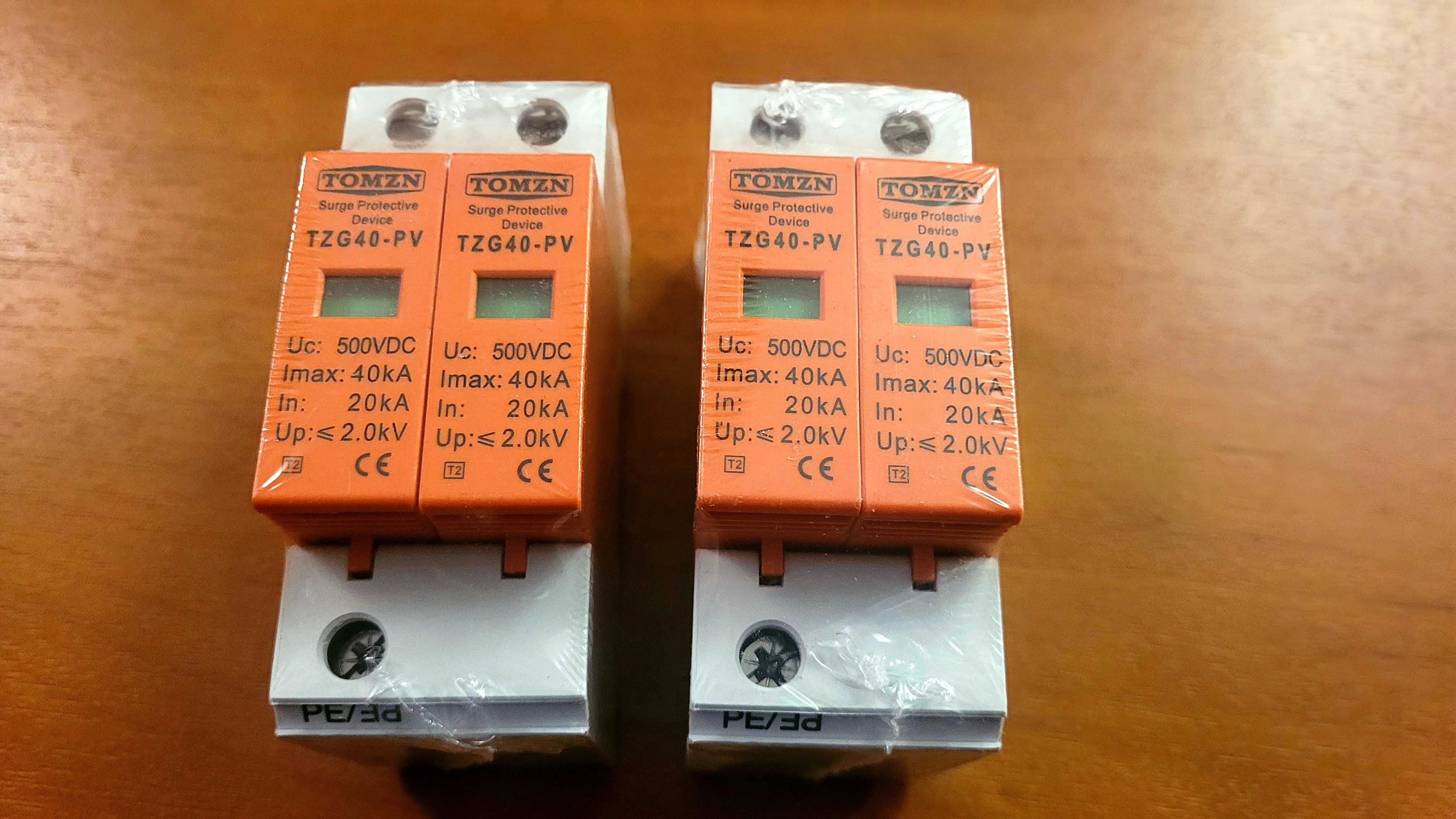 TOMZN ОПН DC 2Р 500V / 600V / 800V / 1000V грозозахист ПЗІП