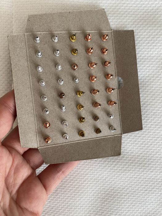 Zestaw 20 par kolczyków Pierre Cardin oryginalne biżuteria kolczyki