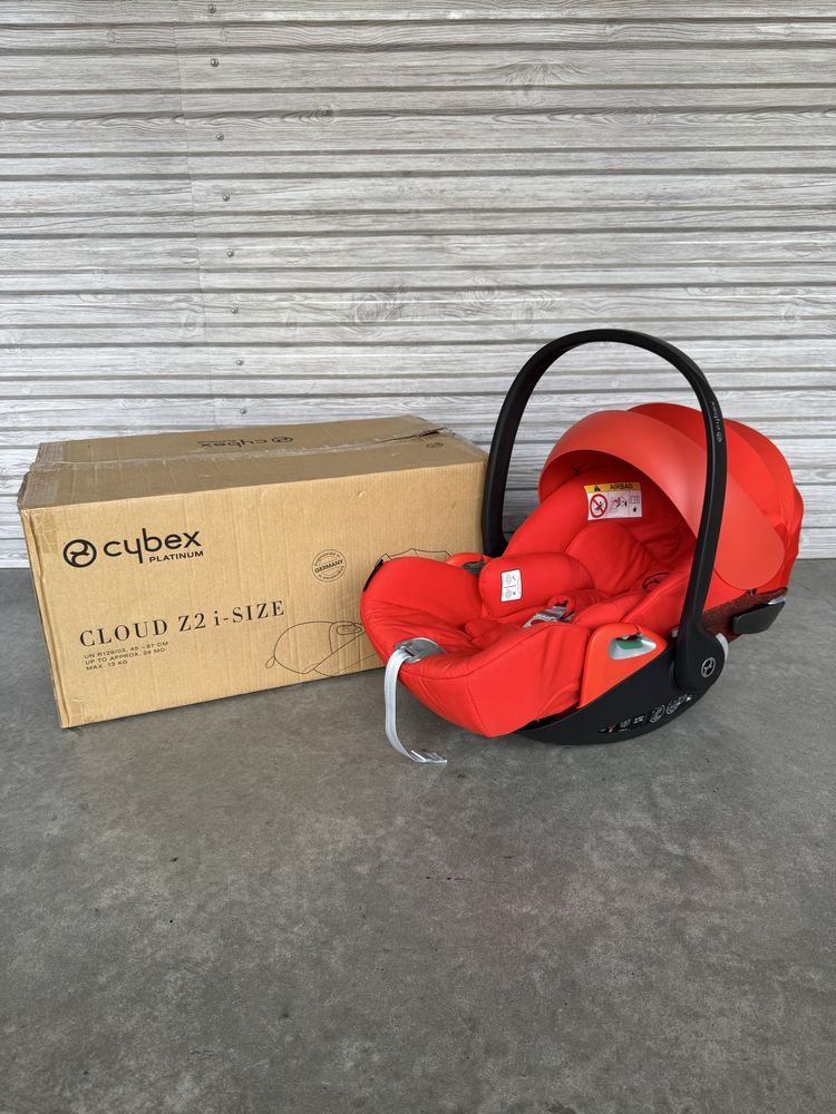 Автокрісло Cybex cloud z2 i-size в кольорі Autumn Gold