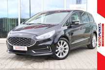 Ford S-Max VIGNALE, 2020r. || Kamera p+t || Webasto || Hak || CarPlay || Masaże |