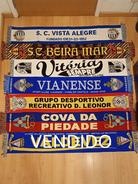 Cachecol - vários clubes de futebol nacionais novos, pede o teu!