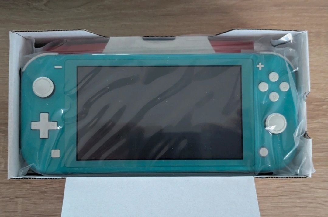 Nowa konsola Nintendo Switch Lite Turkusowa 32GB + microSDXC 128GB