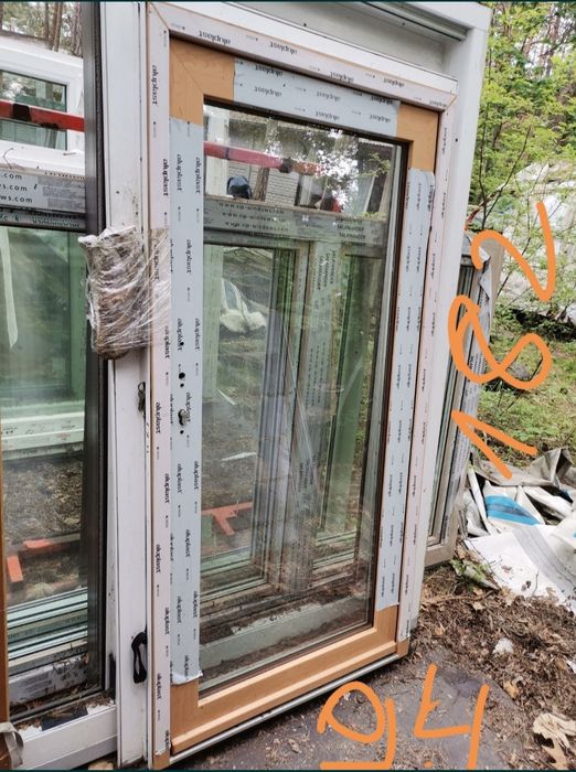 Drzwi zewnętrzne  MOCNE 4 zawiasy Antracyt 50% ceny