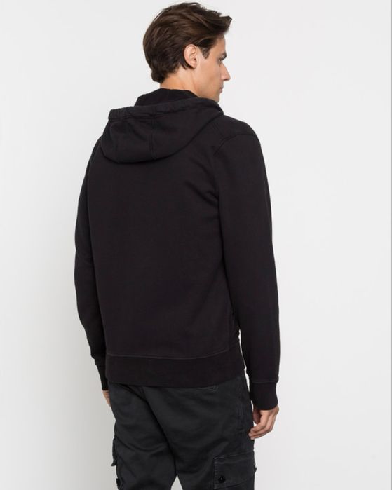 Чорна спортивна кофта STONE ISLAND