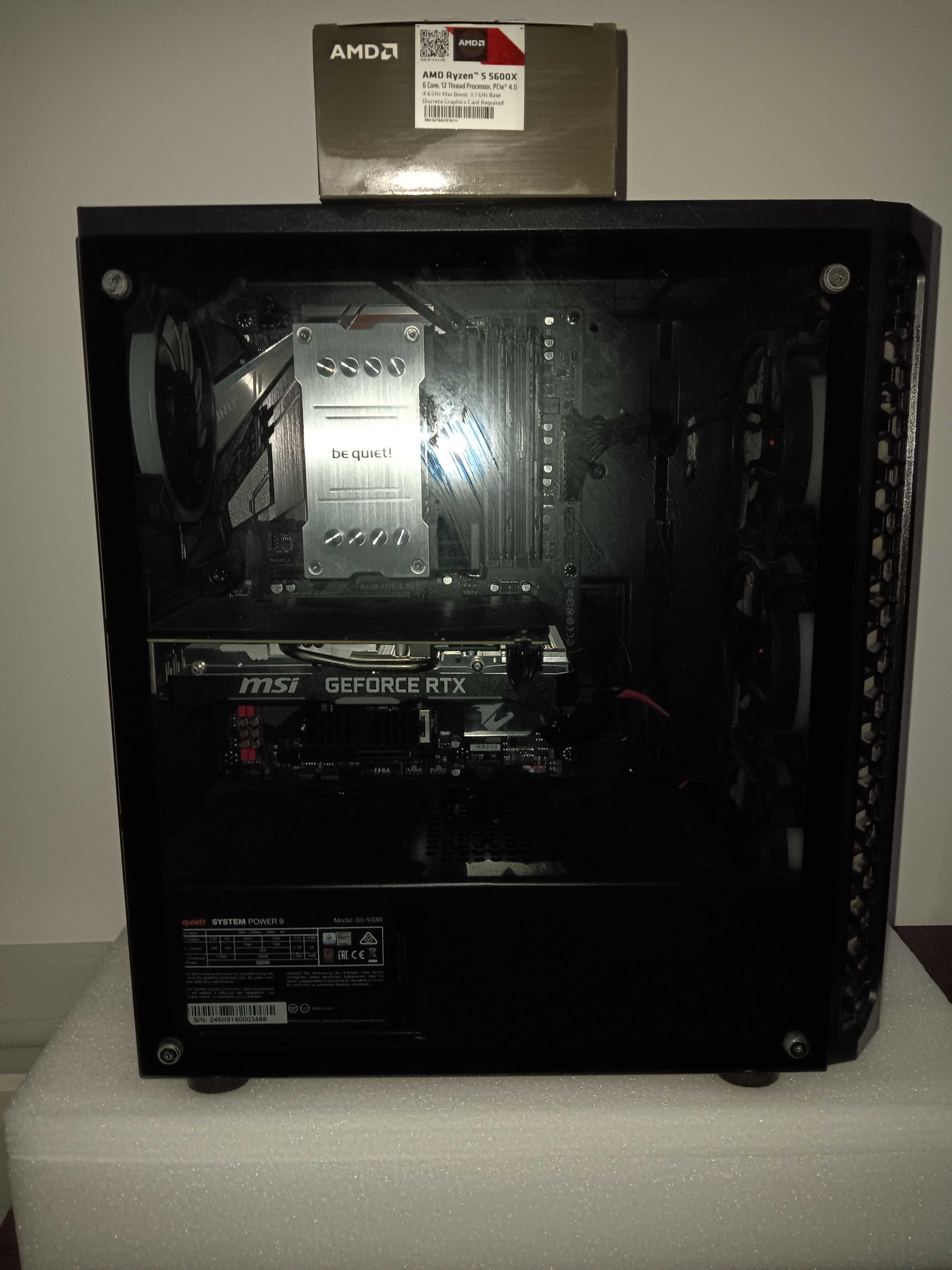 Komputer Game X AMD Ryzen 5 5600X, 64 GB RAM, RTX 2060