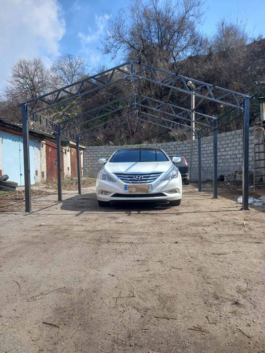 Модульный навес для авто 4*5