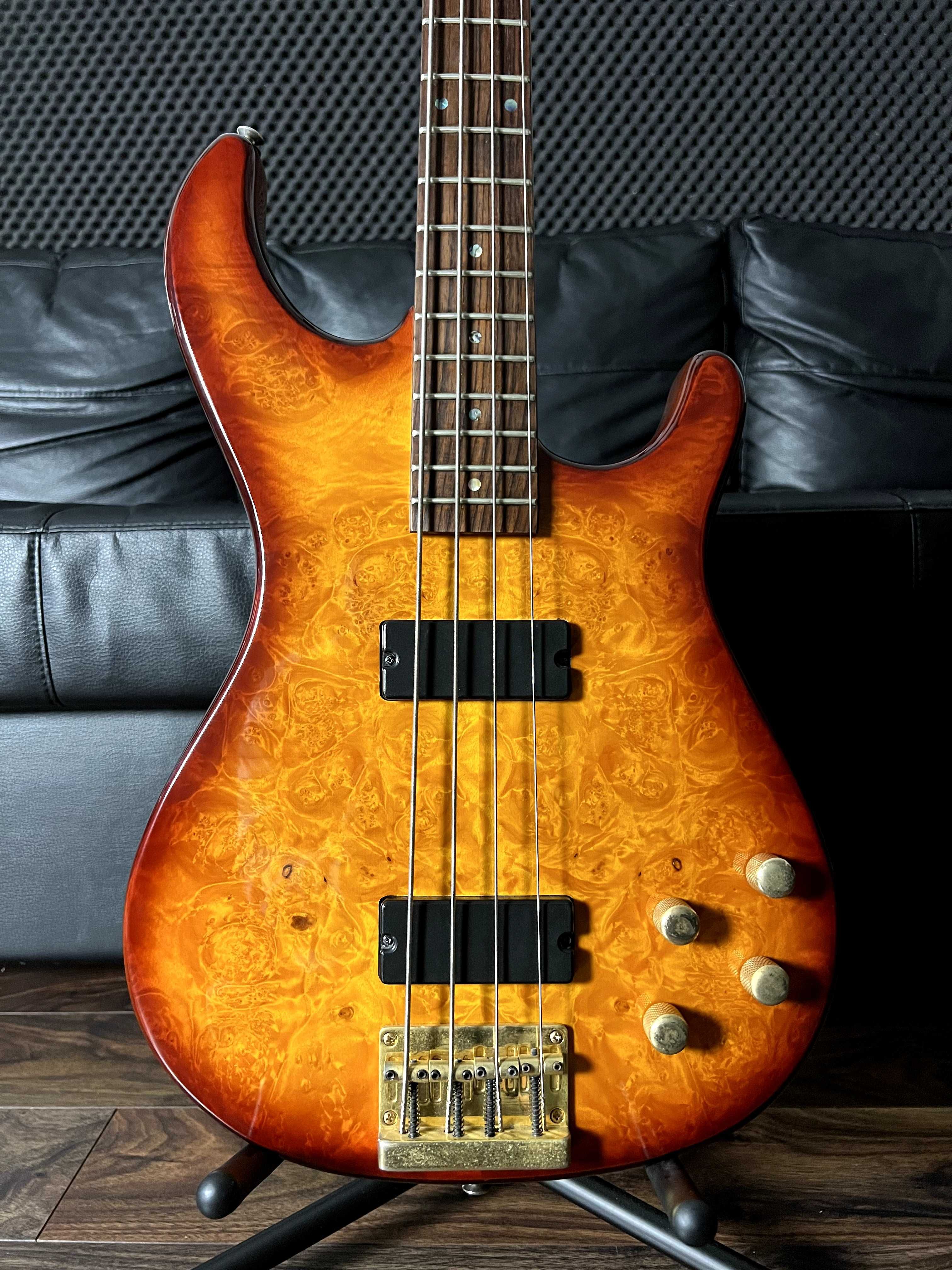 Dean Jeff Berlin Player Signature Bass Mid-2010 - Trans Braziliaburst