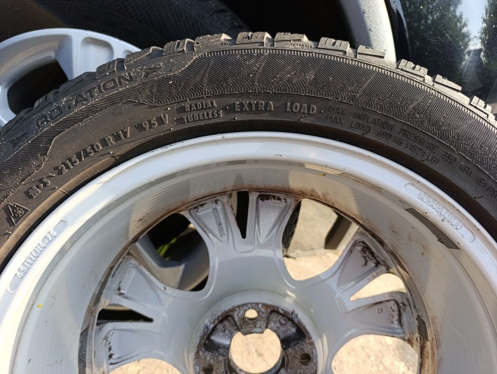 Citroen C4 Grand Picasso felgi 17 cali ładny stan z Niemiec 4 x 108
