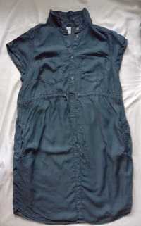 Lekka ciążowa sukienka firmy H&M rozmiar M