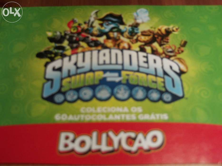 Coleção de cromos Skylanders