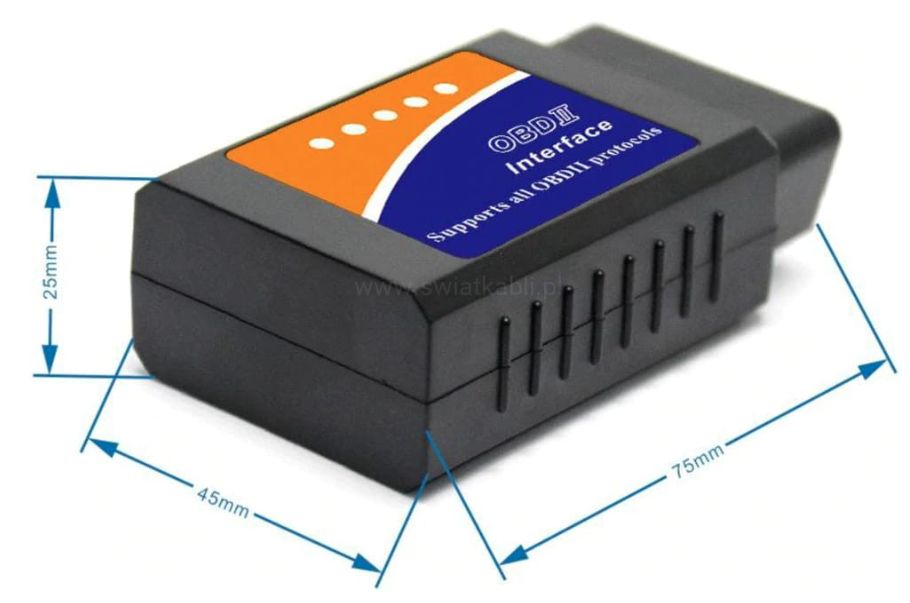 interfejs diagnostyczny bluetooth obdii elm 327 v1.5