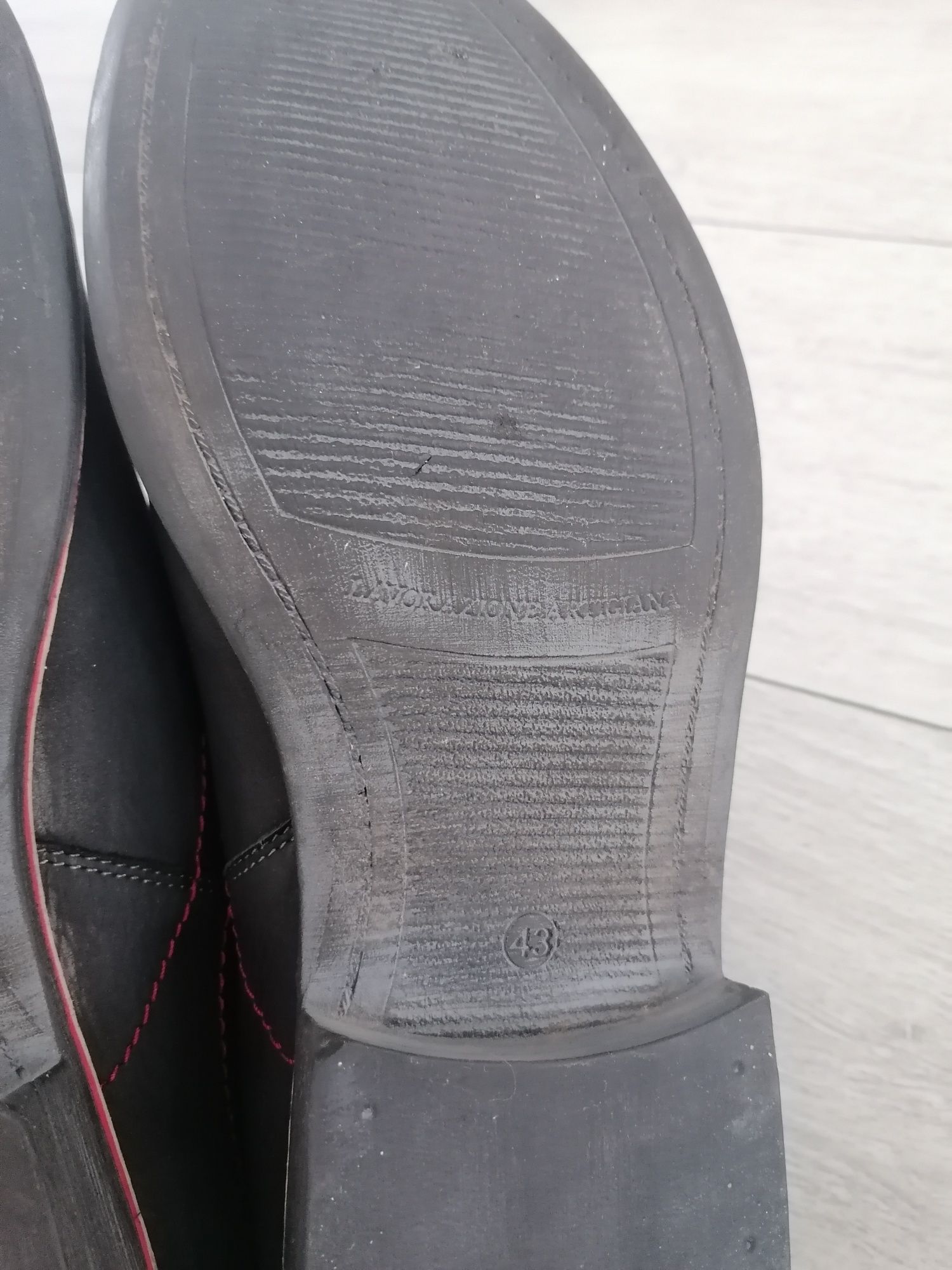 Buty wizytowe męskie rozmiar 43 Madej