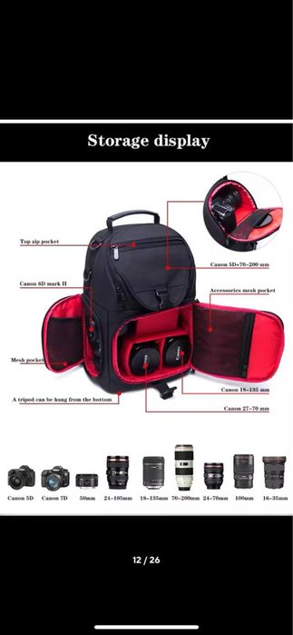 Рюкзак для фотоаппарата