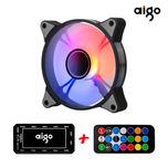 Нові ARGB кулери Aigo AR12 Pro (чорні) та контролери