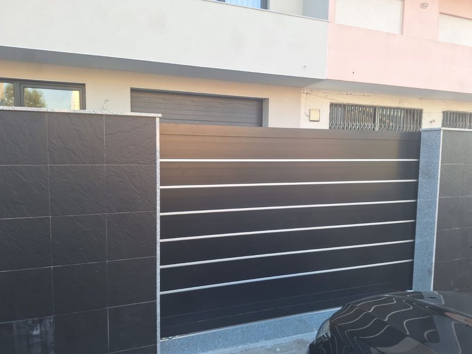 Portões e Vedações em Alumínio lacado