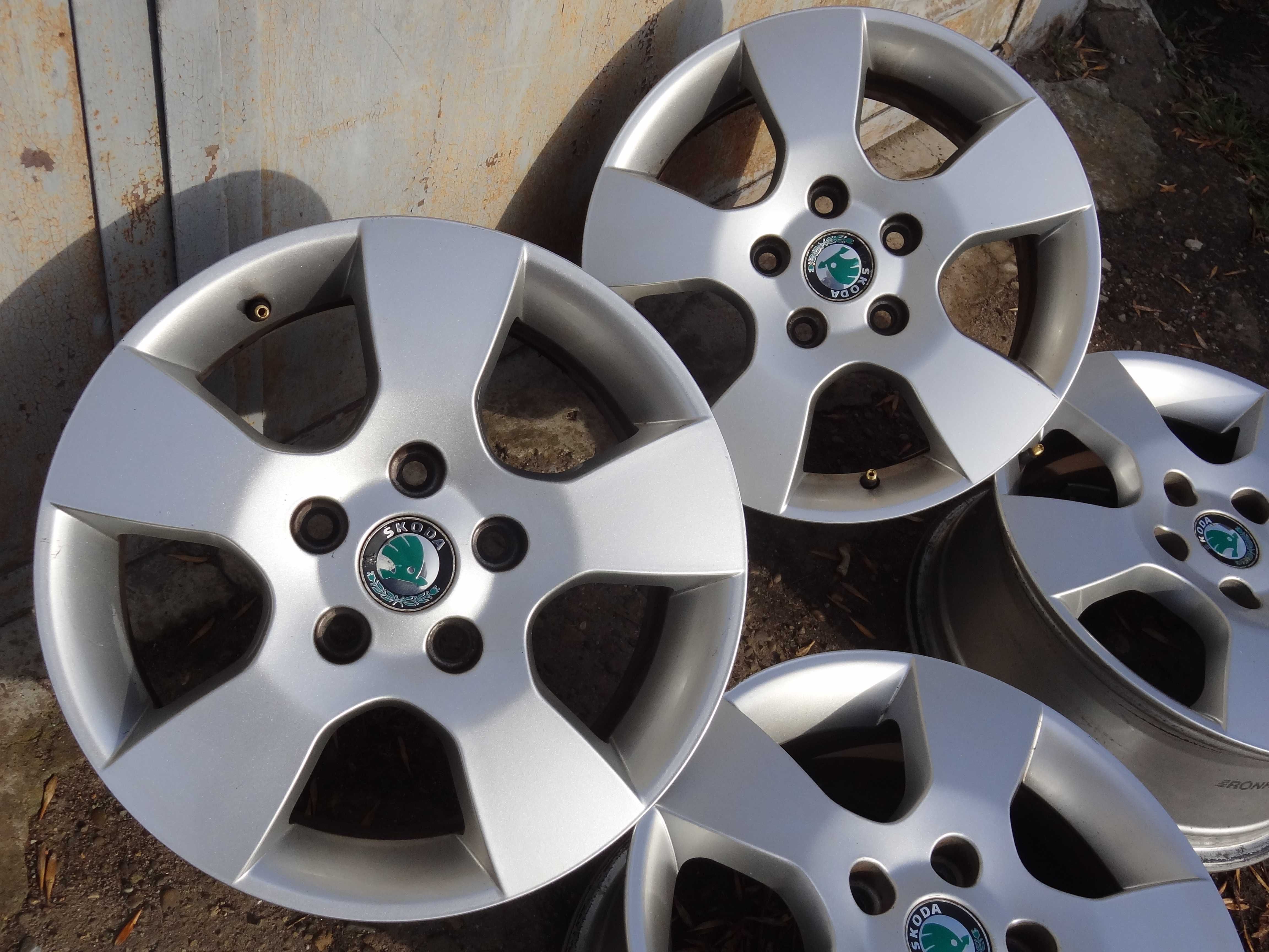 Диски R15 SKODA 5x112 - 4шт. - 15 SKODA ШКОДА VW есть другие