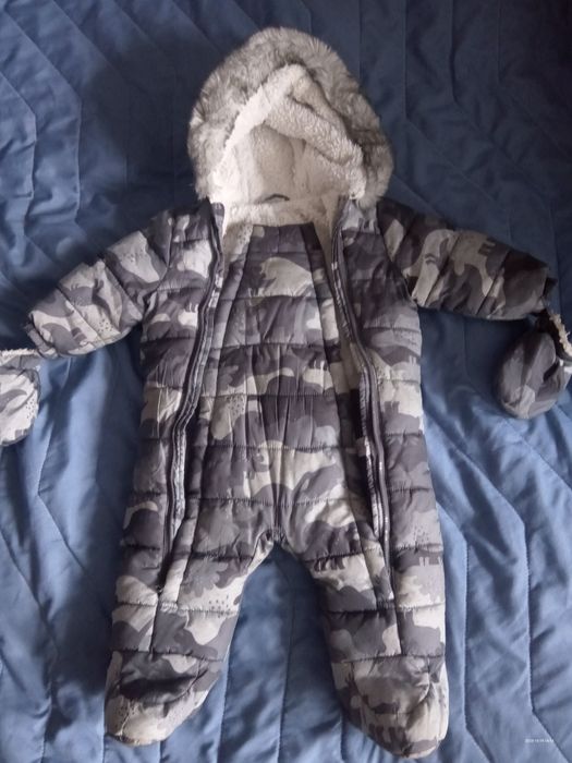 Комбинезон зимний теплый детский