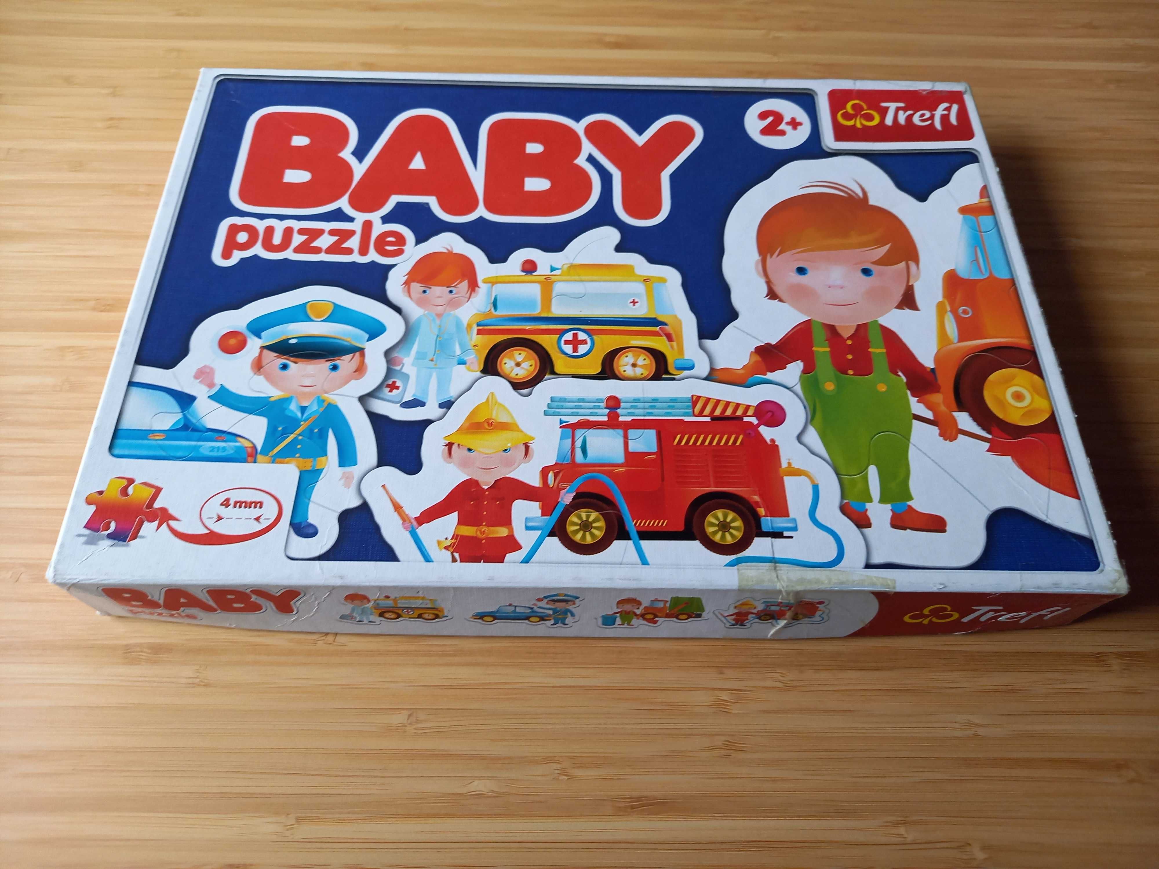 Puzzle BABY Pojazdy interwencyjne dla dzieci 2+ Trefl