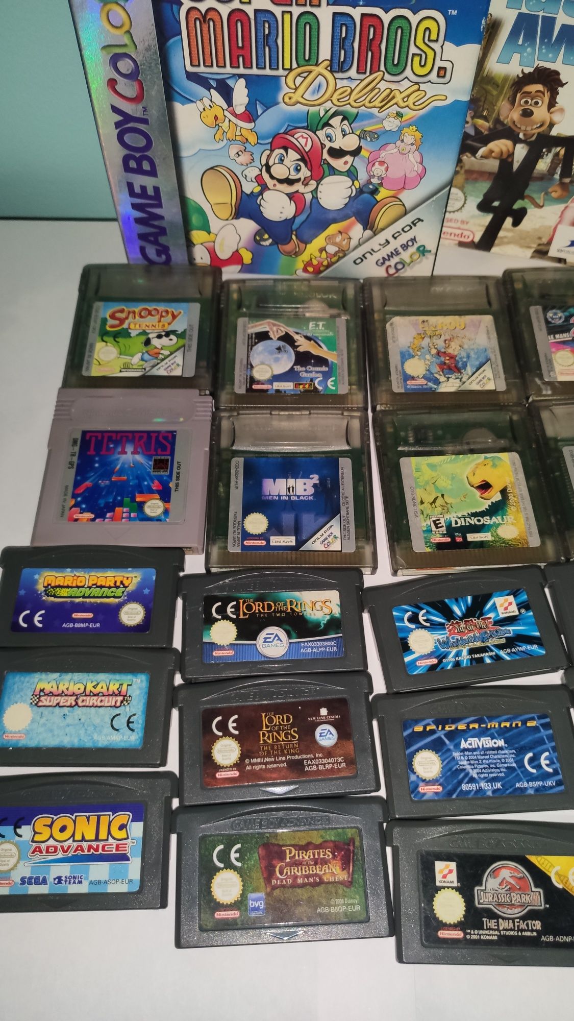 Jogos para GameBoy Color e Game Boy Advance da Nintendo - Ótimo estado